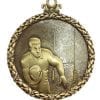 rugby antique medal