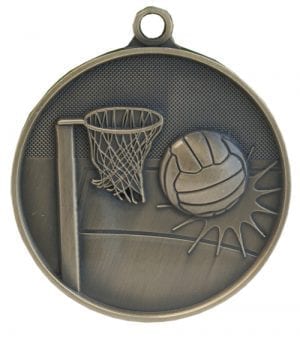 70mm Netball Medal