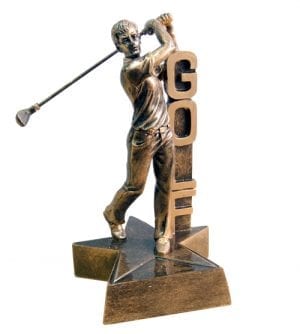 Golf Small Trophies